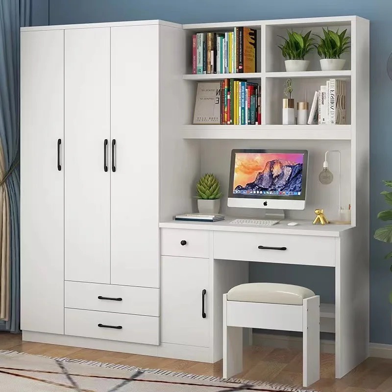 Tủ Quần Áo Kèm Bàn Học Hiện Đại Dành Cho Học Sinh TDP02 - Ảnh 2