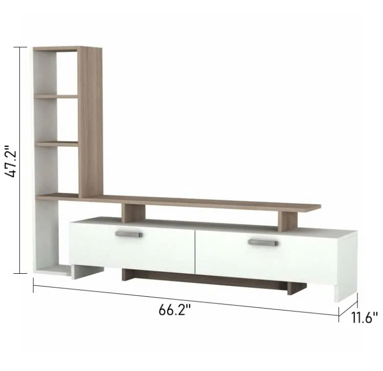 Kệ tivi có hộc tủ tiện ích gỗ MDF Tân Đỉnh Phát - Ảnh 5