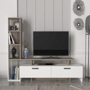 Kệ tivi có hộc tủ tiện ích gỗ MDF Tân Đỉnh Phát
