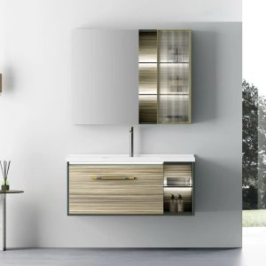 Tủ kệ bồn nhà tắm thiết kế hiện đại