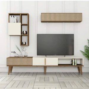 Kệ tivi cao cấp chất liệu gỗ MDF chống xước, chống ẩm