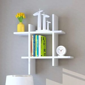 Kệ gỗ treo tường đơn giản hiện đại Tân Đỉnh Phát