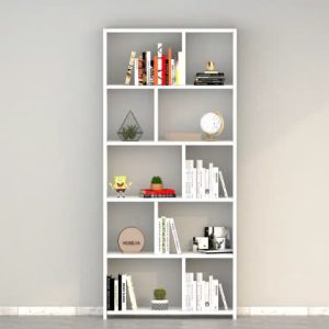 Kệ sách bằng gỗ MDF thiết kế hiện đại Tân Đỉnh Phát