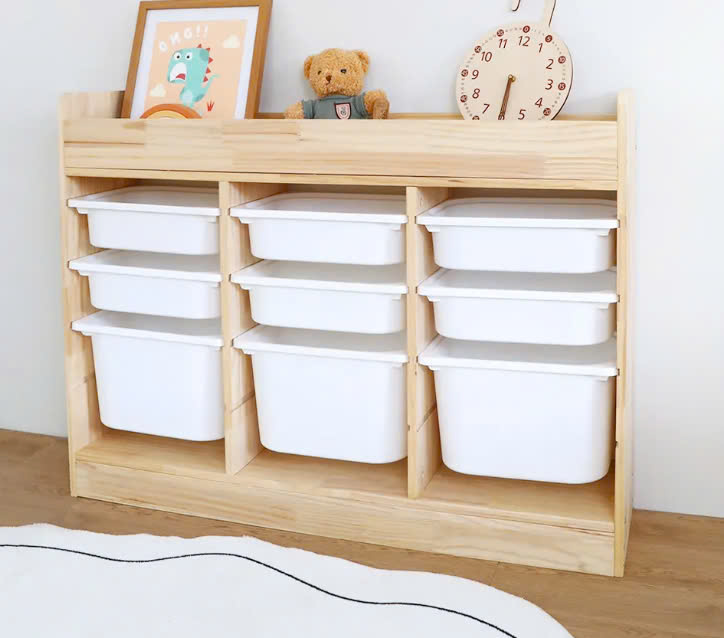 Kệ để đồ chơi đa năng cho bé, kệ trang trí phòng ngủ cho bé