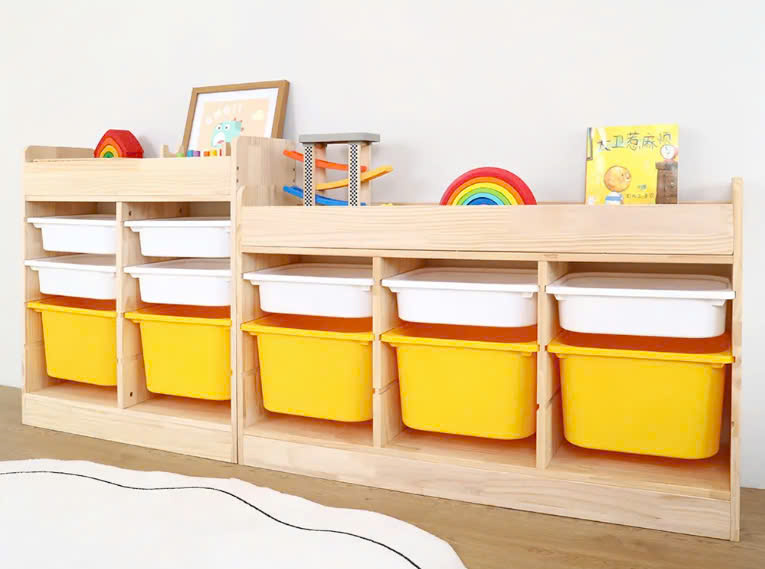 Kệ để đồ chơi đa năng cho bé, kệ trang trí phòng ngủ cho bé - Ảnh 3