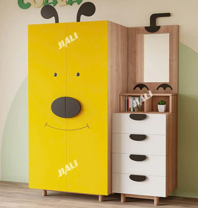 Tủ quần áo trẻ em hiện đại TĐP chất liệu MDF