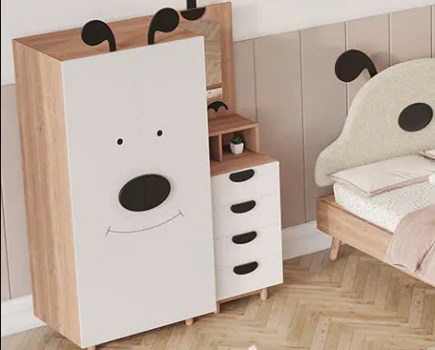 Tủ quần áo trẻ em hiện đại TĐP chất liệu MDF - Ảnh 3