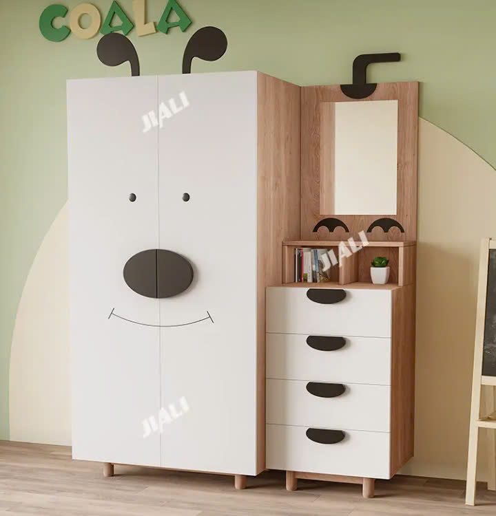 Tủ quần áo trẻ em hiện đại TĐP chất liệu MDF - Ảnh 4
