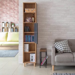 Kệ sách đứng sàn hẹp, kệ sách nhỏ hộ gia đình